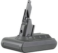 Qumox 21.6V 5.0Ah Batterie pour Dyson V7 Motorhead Pro, V7 Trigger, V7 Animal, V7 Fluffy, V7 Mattress, V7 Absolute, V7 Car+Boat.etc. SV11 / 968670/229687