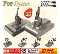 21.6V pour Dyson V6 V7 V8 V10 batterie 12800mAh batterie de remplacement pour Dyson V6 V7 V8 V10 aspirateur batterie Rechargeable 1 PCS V6 6000mAh
