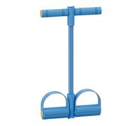 21 Bandes Résistance pour Fitness 4 Pédales Chevillères, Équipement D'étirements Abdominaux À Domicile, Corde Tension Multifonction Abdominaux avec Poignée, Bande Résistance Pédale