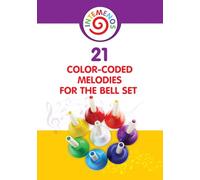 21 Color-coded melodies for Bell Set: Color-Coded visual for 8 Note Bell Set