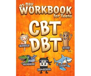 21-Day CBT & DBT Workbook for Teens: Self-Regulation, Coping Skills, Stress Relief, Confidence, Focus & Mindfulness - Colorful Viral Internet ... Health Activity Book for Emotional Resilience
