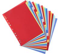 21 Dividers A4 Alphabetical Multicolor Document Organization Dividers (29.5 X 20.8 Cm)