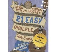 21 Easy Ukulele Folk Songs by Jenny Peters Paperback Book Jenny Peters (Auteur)