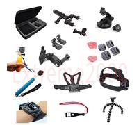 21 en 1 Kit d’Accessoires Sports en Plein Air pour GoPro Hero 4 3+ 3 2 1
