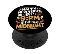 21 h est la nouvelle veille du Nouvel An de minuit PopSockets PopGrip Adhésif