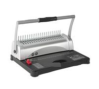 21-Hole Manual Comb Binding Machine A3/A4 Paper Punch Punching Capacity: 12 Sheets (80g) Fonctionnement sans effort(STB12B)