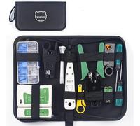 21 In 1 Kit D'outils De Réseau,Testeur De Network Réseau Cable Kits D'outils De Réparation D'ordinateur,Réseau Ensemble D'outils Approprié Au Bricolage,Au Ménage,À L'usine