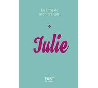 21 Le Livre de mon prénom - Julie
