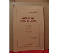 21 Lecons Solfege Sans Accompagnement