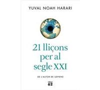 21 Lliçons Per Al Segle Xxi [Livre en VO] Harari, Yuval Noah (Auteur)