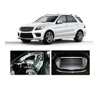 21 pièces Canbus LED Kit d'éclairage intérieur Ampoule, pour Mercedes Benz M ML Classe W164 ML320 ML350 ML420 ML450 ML500 ML63 (2006-2011) AMG