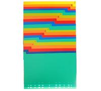 21 Pièces Intercalaire de Classeur A4 Coloré PP | Séparateurs Détachables à Onglets Écrits, pour Classeur et Agenda, Organisation de Documents, Usage Bureau