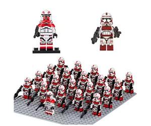 21 pièces Star War Mini Figurine Action Garde de Coruscant cloner Stormtroopers Bloc de Construction jouet Pour Enfans-Convient comme cadeau et Collection