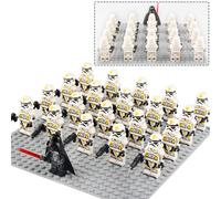 21 Pièces Star War Mini Figurine Action Soldat 212 Commando De La République Légion Anakin Skywalker/Dark Vador 4,5 Cm Briques Poupée Jouet Pour Enfant