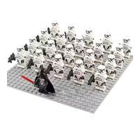 21 Pièces Star War Mini Figurine Action Soldat Imperial Stormtrooper Légion Briques Poupée Jouet Pour Enfant-Convient comme cadeau et Collection