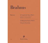 21 Ungarische Tänze WoO 1; Violine und Klavier