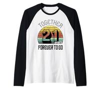 21 Wedding Anniversary for Couple Best 21st Year of Marriage Manche Raglan