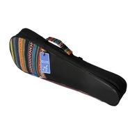 21 Zoll Ukulele Tasche - Gepolsterte Oxford Tragetasche | Ethno Stil Rucksack Mit Verdicktem Baumwollfutter | Verstellbare Schultergurte Für Konzert Reisen Party | Leichte Ukulele Aufbewahrung