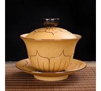 210 ML Bol Chinois Coffre de thé céramique Tasse de thé gaiwan Tea Ensemble de thé à la Maison Bol à thé