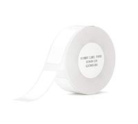 210 Pcs D11/D110/D101 Ruban adhésif de la machine à étiqueter Étiquettes d'adresse Étiquettes de nom Étiquettes imperméables pour l'école, les biberons, 15 x 30mm, 210 étiquettes/rouleau, blanc