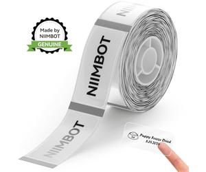 210 Pcs D11/D110/D101 Ruban adhésif pour étiqueteuse Étiquettes d'adresse Étiquettes de nom Dossier Étiquettes autocollantes imperméables, 14 x 30mm, 210 Étiquettes/Rouleau, Transparent
