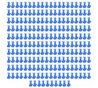 210 pièces de connecteurs de fil de verrouillage, bornes à sertir à emboîtement rapide pour câbles électriques avec feuille conductrice en laiton plaqué étain, isolées en nylon, (Bleue)