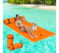 210 x 90 cm Matelas Flottant en Mousse XPE, Tapis Flottant Matelas d’Eau Jeux Piscine Capacité de Charge 100KG, Coussin Flottant Adultes Résistant à la Déchirure pour Piscine, Lac, Mer