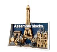 21064 Nouveaux blocs de construction | Love City Paris 2026 Nouveautés en stock | Excellent cadeau pour les enfants et décoration élégante pour la maison No box 1