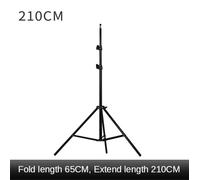 210cm - Support d'éclairage annulaire pour photographie, support de lampe, trépied réglable, support de téléphone avec anneau lumineux pour appareil photo