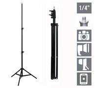 210cm Trépied Caméra Lumière Action Cam Webcam Support Titulaire 2m Studio