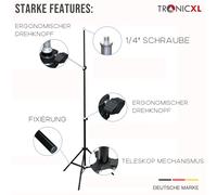210cm Trépied + Rotule pour Webcam Logitech Microsoft Ancre Hama Support