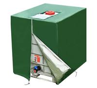 210D conteneur Housse de Protection étanche Anti-poussière réservoir d'eau Pluie Oxford Tissu UV Couverture Jardin boîte(Zipper Green 210)