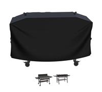 210D Housse de protection pour gril 5 brûleurs 111,8 cm Noir | Le tissu Oxford 210D stabilisé aux UV protège votre plaque chauffante extérieure de la pluie, du soleil et de la poussière.