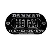 210dkic - Pad Autocollant Grosse Caisse Double Pédale - Iron Cross