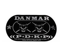 210DKSk - Pad Autocollant Grosse Caisse Double Pédale - Skull