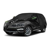 210T Housse de voiture imperméable de rechange pour BMW X3/X3 M 2011-2022 2023 2024, 6 couches toutes saisons avec fermeture éclair de porte pour protection contre la neige, la pluie, la poussière, la