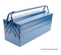 [211-530] BRÜDER MANNESMANN Boîte á outlis longueur 530 mm 6 Compartiments Gr...
