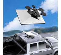 211 pounds Magnetic Roof Mount for Starlink Mini(V4) Standard Dish, Starlink Mounting Kit with Angle-Adjustable Starlink Mini Adapter, 6 Bases magnétiques, Starlink Magnet Mount for RV, Car, Yacht