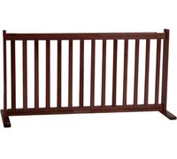 212 Main Grand portail autoportant en bois d'acajou de 50,8 cm