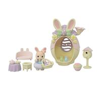 シルバニアファミリー シーズナル 【 マーガレットウサギのイースターエッグハウス 】 セ-212 STマーク認証 3歳以上 おもちゃ ドールハウス Sylvanian Families EPOCH