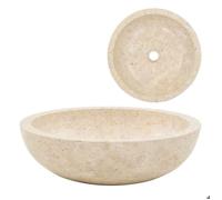 21217& Évier 40 x 12 cm Marbre Crème