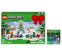 21280 LEGO® Minecraft® Calendrier de l'Avent 2025 & 30705 Confrontation dans la grotte luxuriante
