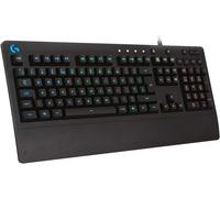213 Prodiy Tastiera Amin Cablata,Lihtsync Rb,Tasti Retroilluminati,Resistente Ali Schizzi,Tasti Personalizzabili,Controlli Dedicati Multimediali,Layout Qwerty Usinternazionale,Nero