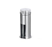 Porte coton-tiges et coton - Firenze - Acier inox WENKO