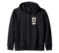 214 Area Code Forever Dallas Texas Local Pride Sweat à Capuche