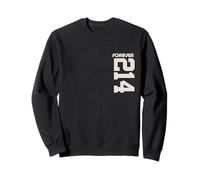 214 Area Code Forever Dallas Texas Local Pride Sweatshirt
