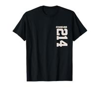 214 Area Code Forever Dallas Texas Local Pride T-Shirt