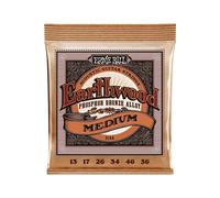 Ernie Ball Cordes pour guitare acoustique Earthwood Phosphore Bronze Moyennes 13-56
