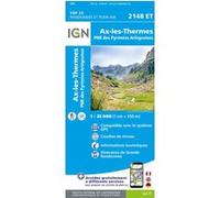 IGN – 2148ET Ax Les Thermes PNR des Pyrénées Ariégeoises