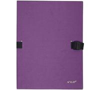 [21516E] Exacompta Chemise à sangle N'CLIP extensible recouverte de papier co...